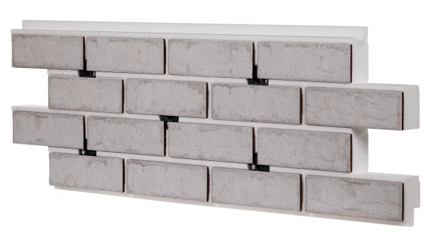 Фасадная термопанель TermoDEKOR RP MB белый - 0155